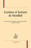 Marie-Rose Corredor et Béatrice Didier - Lectures et lecteurs de Stendhal.