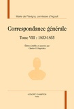 Marie d' Agoult - Correspondance générale - Tome 8, 1853-1855.
