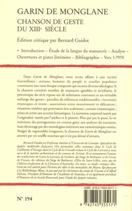 Garin de Monglane. Chanson de geste du XIIIe siècle, 2 volumes