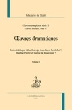  Madame de Staël - Oeuvres complètes, série 2 - Oeuvres littéraires Tome 4, Oeuvres dramatiques, 2 volumes.