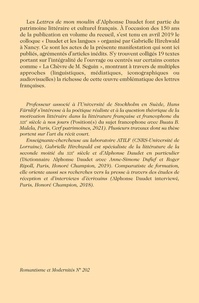 Daudet et les langues. 150 ans des "Lettres de mon moulin"