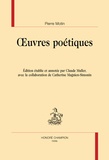 Claude Muller - Oeuvres poétiques.