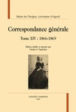 Marie d' Agoult et Charles François Dupêchez - Correspondance générale - Tome 4, 1866-1869.