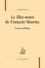 Jeanyves Guérin - Le "Bloc-notes" de François Mauriac - Lecture politique.