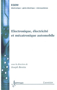 Joseph Beretta - Electronique, électricité et mécatronique automobile.