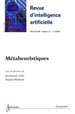 El-Ghazali Talbi et Khaled Mellouli - Revue d'Intelligence Artificielle RSTI Volume 22 N° 2, Mars : Métaheuristiques.