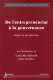 Cyrine Ben-Hafaïedh et Sabri Boubaker - De l'entrepreneuriat à la gouvernance - Enjeux et perspectives.
