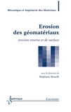 Stéphane Bonelli - Erosion des géomatériaux - Erosion interne et de surface.