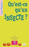 Luc Passera - Qu'est-ce qu'un insecte ?.