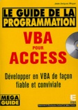 Jean-Jacques Meyer - VBA pour Access - Guide de la programmation. 1 Cédérom