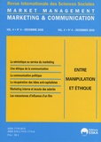 Gilles Lugrin - Market Management N° 4, Décembre 2006 : Entre manipulation et éthique.