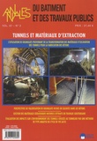 François Buyle-Bodin - Annales du bâtiment et des travaux publics Volume 67 N° 3, septembre 2015 : Tunnels et matériaux d'extraction.