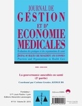 Catherine Quantin - Journal de gestion et d'économie médicale N° 7-8, volume 33 : .