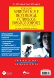 Michel Bénézech - Journal de médecine légale Volume 62 N° 3/2019 : Décès par arme blanche - Série C.