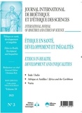  Eska - Journal International de Bioéthique N° 34, 2024/3 : Ethique en santé, développement et inégalités.