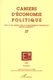  L'Harmattan - Cahiers d'économie politique N° 37, Automne 2000 : Qu'a-t-on appris sur la concurrence imparfaite depuis Cournot ?.