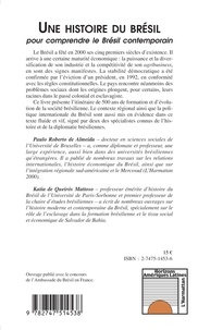 Une histoire du Brésil.. Pour comprendre le Brésil contemporain