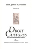  Anonyme - Droit et cultures Hors-série N° 3, Décembre 2001 : Droit, justice et proximité.