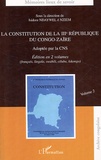 Isidore Ndaywel è Nziem - La Constitution De La Iiie Republique Du Congo-Zaire. Volume 2.