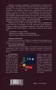 Le Journaliste Et La Morale Publique. Septiemes Rencontres Ina / Sorbonne, 20 Octobre 2001