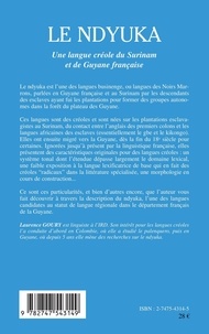 Le Ndyuka. Une langue créole du Surinam et de Guyane française