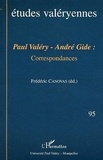 Frédéric Canovas - Etudes valéryennes N° 95, novembre 2003 : Paul Valéry - André Gide : Correspondances.