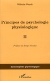 Wilhem Wundt - Principes de psychologie physiologique (1874-1880) - Tome 2.