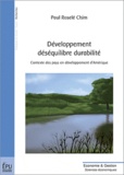 Paul Roselé Chim - Développement déséquilibre durabilité - Contexte des pays en développement d'Amérique.