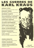 Gerald Stieg et Edward Timms - Agone N° 35/36, 2006 : Les guerres de Karl Krauss.