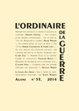 François Buton et André Loez - Agone N° 53, 2014 : L'ordinaire de la guerre.