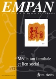 Jocelyne Dahan - Empan N° 72 : Médiatation familiale et lien social.