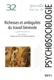 Nicolas Da Silva et Pascale Molinier - Nouvelle revue de psychosociologie N° 32, automne 2021 : Richesses et ambiguïtés du travail bénévole.