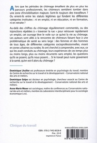 Santé et travail, paroles de chômeurs