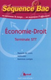 Taylor Anelka et Christian Rudelle - Economie Droit Terminale STT.