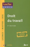 Jean Mouly - Droit du travail.