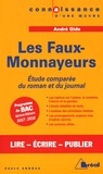 Paule Andrau - Les Faux-Monnayeurs, André Gide - Etude comparée du roman et du journal.