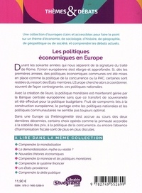 Les politiques économiques en Europe 2e édition