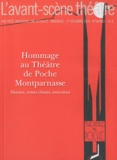 Armelle Héliot et Gilles Costaz - L'Avant-scène théâtre N° 1293-1294, 1er dé : Hommage au Théâtre de Poche Montparnasse.