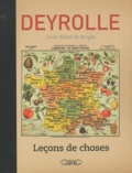  Deyrolle et Louis Albert de Broglie - Leçons de choses.