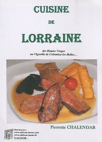 Pierrette Chalendar - Cuisine de Lorraine.