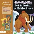 Gabriel Cortina - Les animaux préhistoriques - Inclus : 4 cartes avec modèles, 1 stylet, 1 notice.