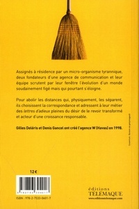 Lettres d'adieux au marketing. Correspondances confinées sur l'avenir des métiers de la communication