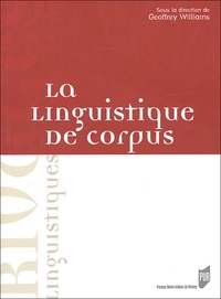  Williams et Geoffrey Williams - La linguistique de corpus.