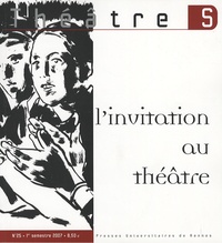 Marco Consolini - Théâtre S N° 25, 1er semestre : L'invitation au théâtre.