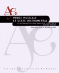 Jean-Paul Olive et Alvaro Oviedo - Prose musicale et geste instrumental - Les Six bagatelles pour quatuor à cordes op. 9 d'Anton Webern. 1 DVD