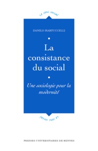 Danilo Martucelli - La consistance du social - Une sociologie pour la modernité.