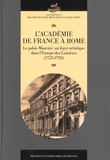 Marc Bayard et Emilie Beck Saiello - L'Académie de France à Rome - Le palais Mancini : un foyer artistique dans l'Europe des Lumières (1725-1792).