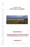 Shirley Bricout et Christine Zaratsian - Journal of the Short Story in English N° 68, spring 2017 : Transgressing Borders and Borderlines in the Short Stories of D.H. Lawrence.