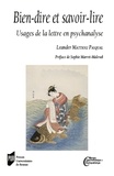 Leander Mattioli Pasqual - Bien-dire et savoir-lire - Usages de la lettre en psychanalyse.