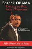 Barack Obama - Paroles de Paix pour l'Humanité.